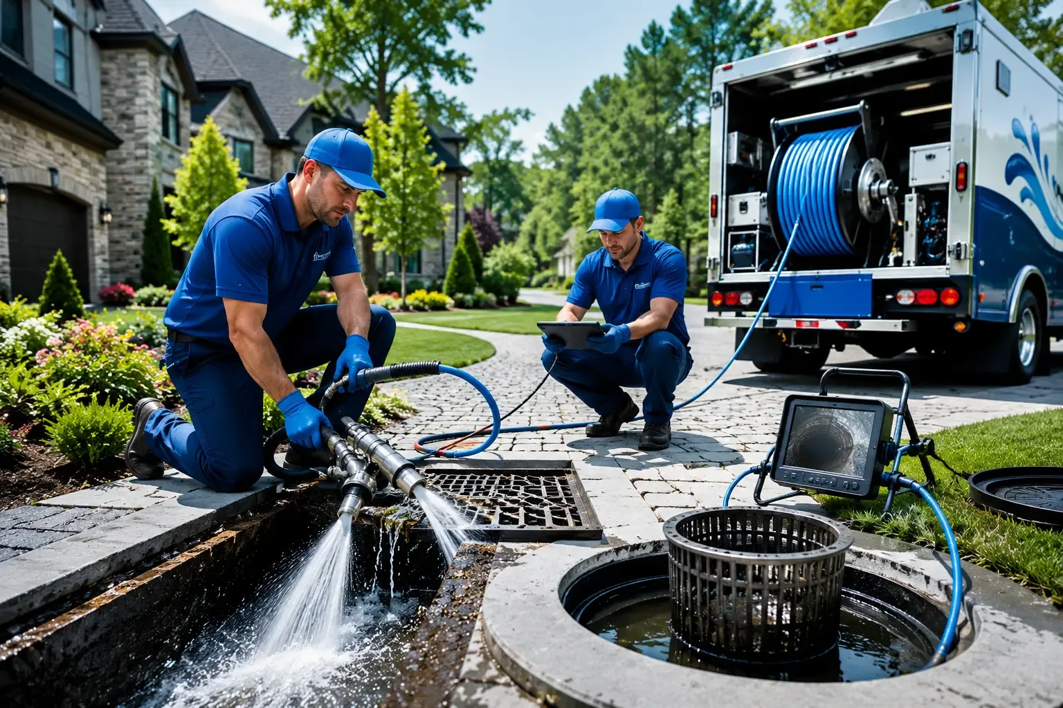 Local outdoor drain cleaning professionals in Qulin, MO